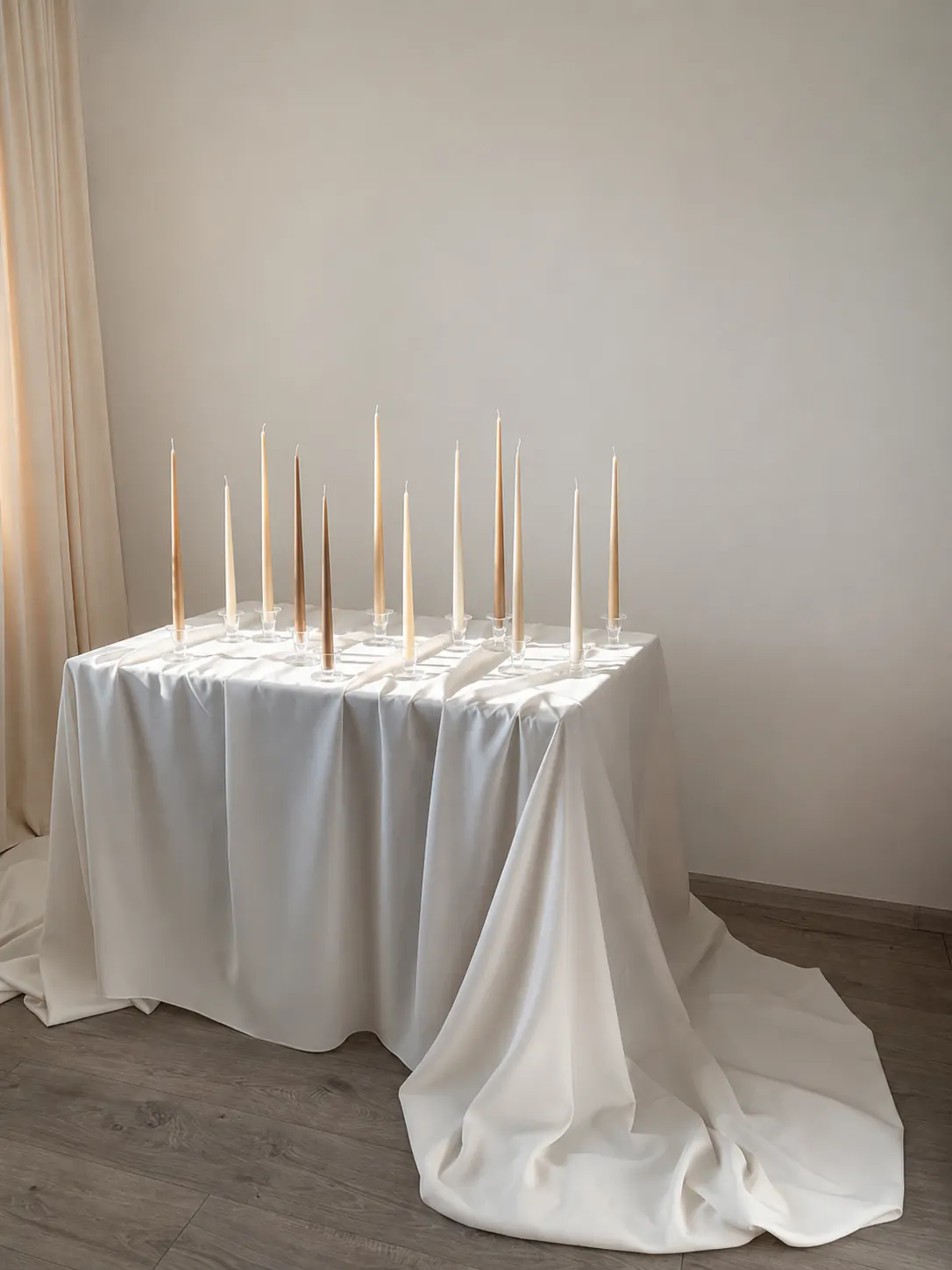 Camino mesa nude para mesa decorativa premium